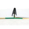 Sweda Recycled Notebook & Pen Set, Green & Beighe, Wire