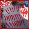 Vercraft 36 Pcs Christmas Tree Icicle Ornaments 2.36 Inches Mini
