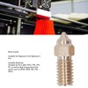 10 Pcs 3D Printer Nozzle Brass 0.4mm M6 High Flow