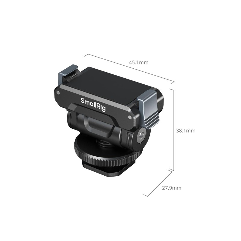 SmallRig - Soporte de zapato fría para DJI Osmo Action