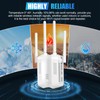 APTLEOU Wi-Fi Extenders Signal Booster for Home&Outdoor, 1200Mbps Dual Band
