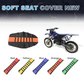 PIT66 Soft Seat Cover, Compatible with Honda CR125R CR250R CR500R CR80R CRF100F CRF125F CRF150F, Orange