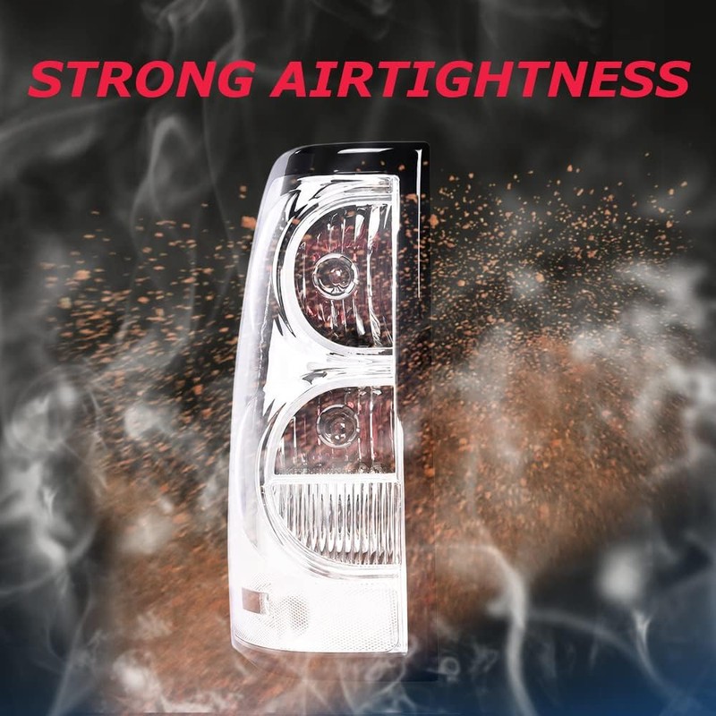 PIT66 Tail Lights Compatible with 2003 2004 2005 2006 Chevy