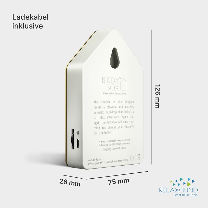 Relaxound Birdybox Pure Brass – Pure Brass – from the