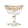 Classic Touch Decor 5" Serving Bowl with 24k Gold Artwork