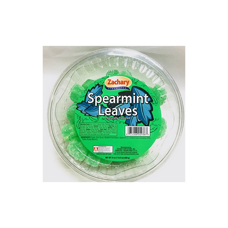 Zachary 24oz Jelly Tubs (Spearmint Leaves)