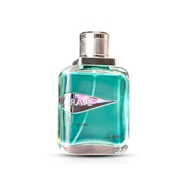 Sapil Rave 100 ml Eau De Toilette Men - Long-Lasting Dubai Toilette, Fresh Spicy Aromatic Scent for Daily Wear, Arabic Toilette with Unique Calabrian Bergamot & Pepper Notes [100 ml - 3.4 oz]