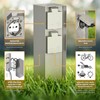 ledscom.de Pomi Garden Socket Column for Outdoor Use, IP44, 2-Way,