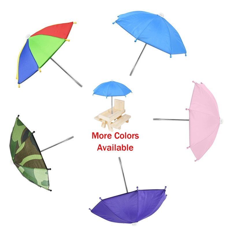 Aliyoham Squirrel Feeder Umbrella, Squirrel Picnic Table Umbrella for Outside,