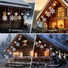 Brightown 13FT Snowflake String Lights 192 LED 12 Modes Timer