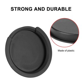 Bnineteenteam Nouveau Guitar Soundhole Cover, Black Feedback Buster For Acoustic Guitar, Classic Style, 86mm
