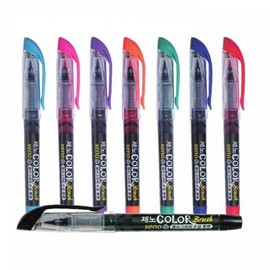 Zeno Color Brush Pen Single Calligraphy Pen Brush Black 5ea