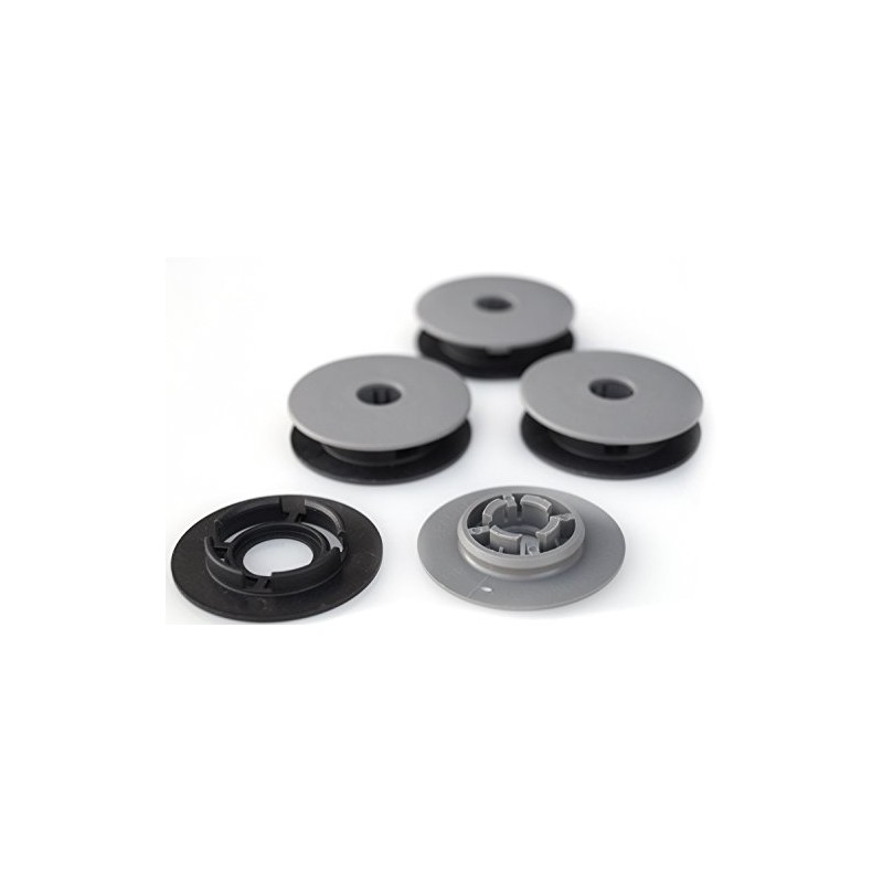 Floor Mats Attachment Eyelets Set Press Stud Round (Grey) 8-Piece