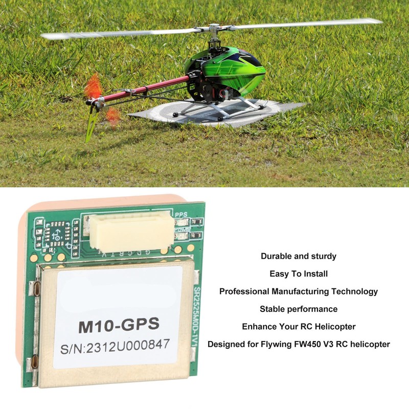 GPS Module for Flywing FW450 V3 RC Helicopter Accurate Stable