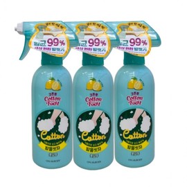 Wash Your Feet Cotton Foot Shampoo, 375ml (3-Pack) Lemon Mint Scent