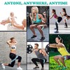 Boolavard Glute Fabric Resistance Hip Band for Legs and Butt