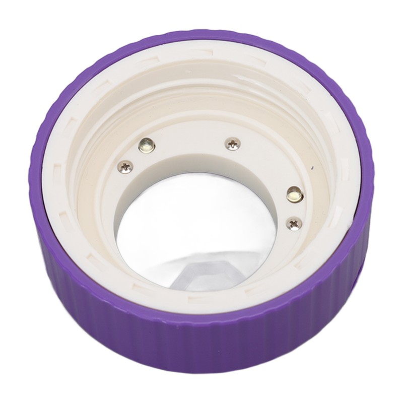 Magnifying Viewing Jar Multifunction Waterproof Magnifying Glass Storage Jar with