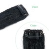 Dsoar 20 Inch Clip-In Dreadlocks Extensions Synthetic Dreads with Clip