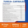 Spliferkou 2000mg Tudca Liver Support Supplement, Tudca Bile Salt with