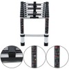 findmall Telescopic Ladder 8.5 Feet with Non-Slip Feet, Maximum Weight
