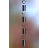 Monarch Rain Chains 18108 Aluminum Cylinder Rain Chain, 8-1/2 Feet