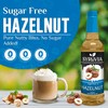 Syruvia Sugar-Free Hazelnut Syrup - 25.4 fl oz. Premium Coffee