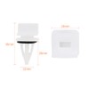 uxcell 20pcs Plastic Rivet Bumper Fender Fastener Clips Retainer for