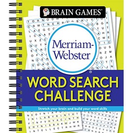 Brain Games - Merriam-Webster Word Search Challenge: Stretch Your Brain and Build Your Word Skills