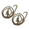 AutoHauler Supply Two (2) 10' Tow Chain w/ 15" J