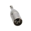 kenable XLR Male Plug 3 Pins to 6.35mm TRS Balanced