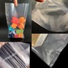 100 Pcs 8"x15" Clear Plastic Fish Bags,3 Mil Thick-Leak-Proof Shipping