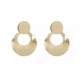 Fashion Jewelry Lot Of 7 Pieces Of Earrings Mixed Fashion Jewelry Color Gold