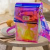 TotePrint Small Holographic PVC Shoulder Bag, Waterproof Crossbody Bag for