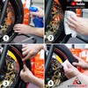 Autodomy Wheel Rim Sticker, Complete Set for 2 Wheels from