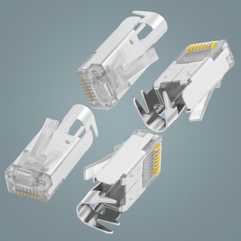 BIGtec Hirose TM11 RJ45 Connector Network Connector Pack of 10