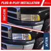Headlight fit 1994-2001 Dodge Ram 1500 Compatible with 1994-2002 Ram