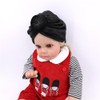 Sugarmelon Cute Silk Satin Lined Turban Hat for Newborn Baby