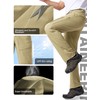 Mens Cargo Hiking Pants, Lightweight Quick Dry Fishing Pants, Water