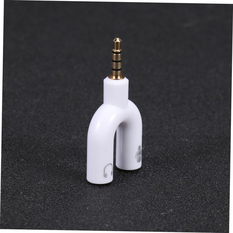 Operitacx Audio Konverter Kopfhörer Splitter U Form Headset Weizenadapter Audio