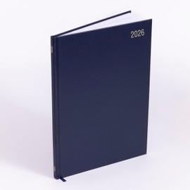 evelay 2026 Diary A4 Week to View Hardback Planner Organiser Journal Notebook for School Home Office Personal Use (A4, Navy)