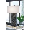 Signature Design by Ashley Bartlen Modern Polyresin Table Lamp with