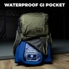 Gold BJJ Jiu Jitsu Backpack - Heavy Duty Gym Bag