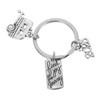 CAXUSD Camper Keyring Travel Keychain for Adventurers Unique Retirement Charm