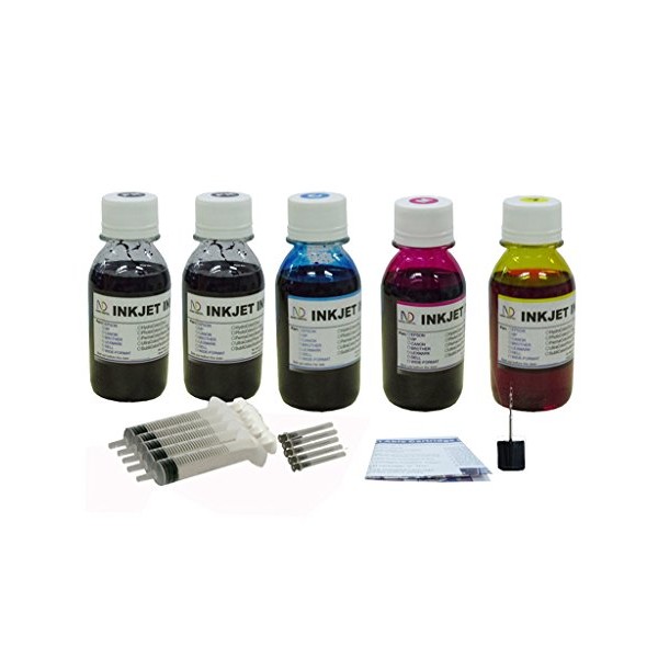 ND R@ 5X100ML Refill Ink for Canon 243 244 PG-243