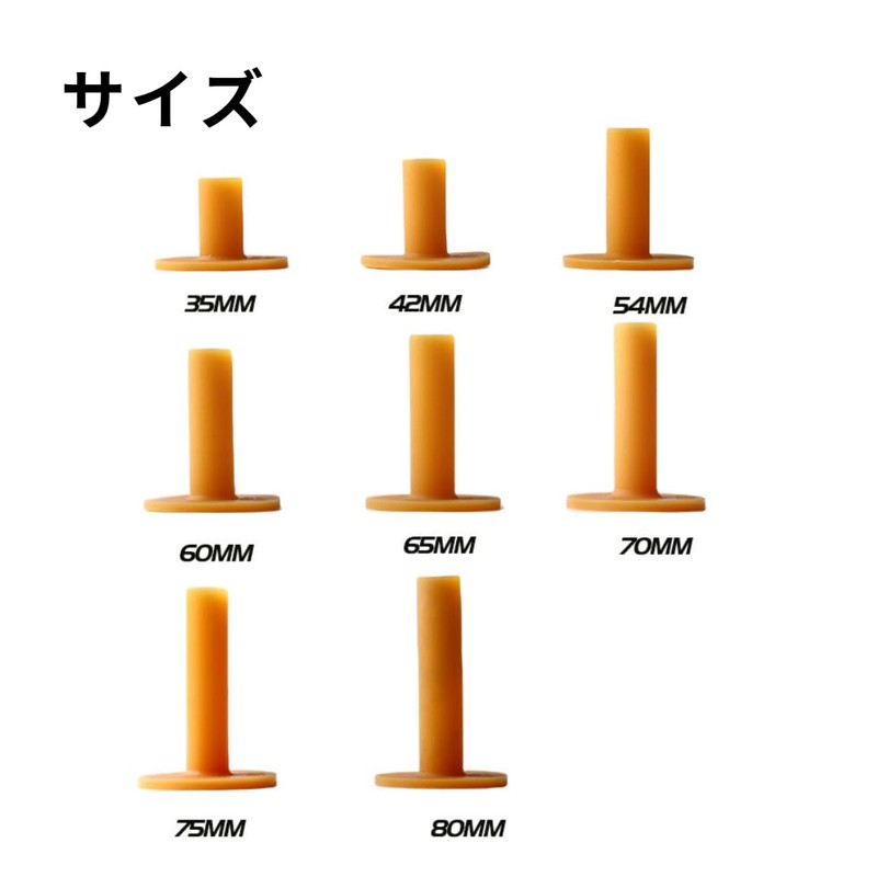 MaT store Golf Tees Rubber Practice Rubber Golf Tees Durable