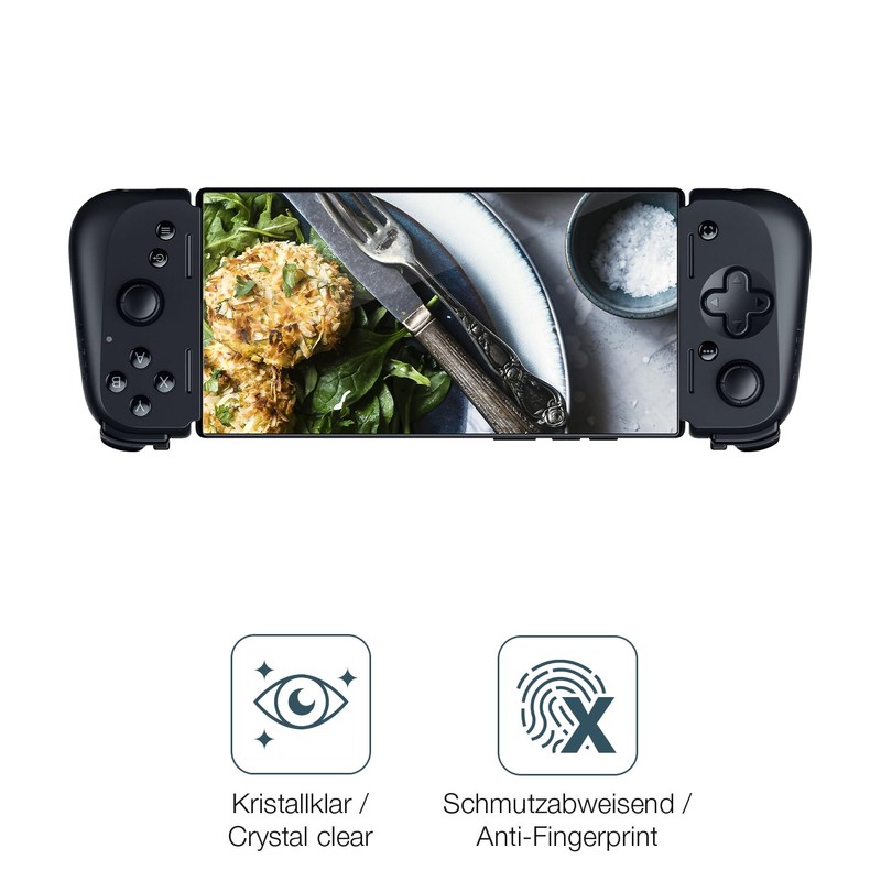 dipos I 2 x Protective Film Clear Suitable for Razer