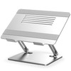 BoYata Laptop Stand, Adjustable Laptop Riser with Slide-Proof Silicone and