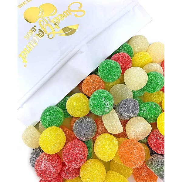 SweetGourmet Assorted Giant Gum Drops | Large Gumdrops Jelly Candy | 2.5 Pounds