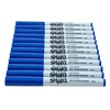 School Smart Dry Erase Pen Style Marker, Fine Tip, Blue,