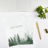 60 Sheet Forest Stationery Letterhead Paper Watercolor Forest Writing Paper